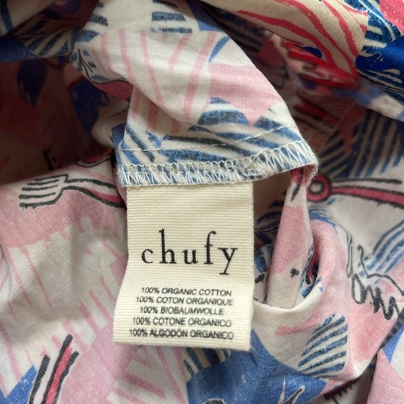 New! Chufy x Andre Saraiva medium vibrant printed front button shirt. - Picture 15 of 16